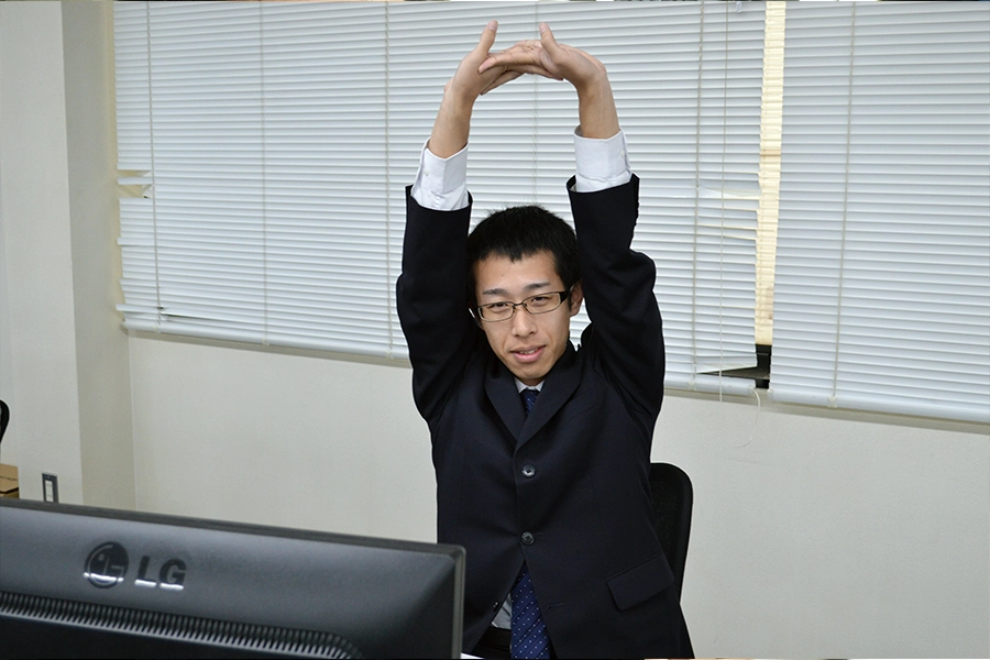 午後の仕事開始